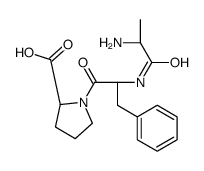 (2S)-1-[(2R)-2-[[(2S)-2-aminopropanoyl]amino]-3-phenylpropanoyl]pyrrolidine-2-carboxylic acid结构式