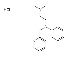 dimethyl-[2-[N-(pyridin-2-ylmethyl)anilino]ethyl]azanium,chloride结构式