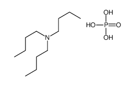 N,N-dibutylbutan-1-amine,phosphoric acid结构式