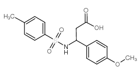 3-(4-Methoxy-phenyl)-3-(toluene-4-sulfonylamino)-propionic acid picture