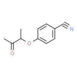 4-(1-METHYL-2-OXOPROPOXY)BENZENECARBONITRILE structure