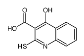 3-Quinolinecarboxylicacid,1,2-dihydro-4-hydroxy-2-thioxo-(8CI)结构式