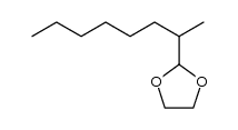 2-(octan-2-yl)-1,3-dioxolane Structure