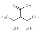 Butanoic acid,3-methyl-2-(1-methylethyl)-结构式