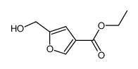 5-hydroxymethyl-3-furancarboxylic acid ethyl ester Structure