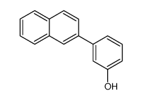 3-naphthalen-2-ylphenol结构式