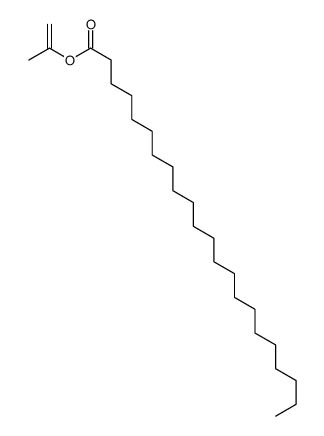 prop-1-en-2-yl docosanoate结构式