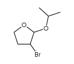 3-bromo-2-isopropoxy-tetrahydro-furan结构式