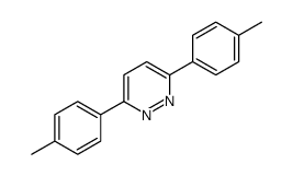 3,6-bis(4-methylphenyl)pyridazine Structure