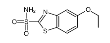 5-ethoxy-1,3-benzothiazole-2-sulfonamide结构式