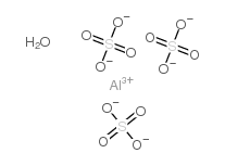 aluminum(+3) cation trisulfate hydrate picture