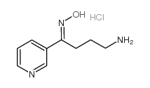4-amino-1-pyridin-3-ylbutan-1-one oxime monohydrochloride结构式
