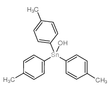 tri-p-tolylhydroxytin structure