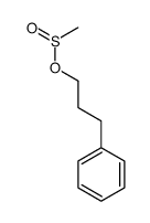 3-phenylpropyl methanesulfinate结构式