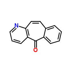 5H-Benzo[4,5]cyclohepta[1,2-b]pyridin-5-one结构式