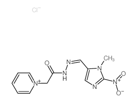 N-[(3-methyl-2-nitro-imidazol-4-yl)methylideneamino]-2-pyridin-1-yl-acetamide picture
