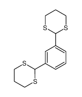 1,3-Bis(1,3-dithian-2-yl)benzol Structure