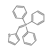 triphenyl(thiophen-2-ylmethylene)-l5-phosphane结构式