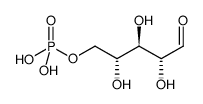 D-ribulose 5-phosphate Structure