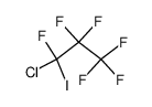 1-chloro-1,2,2,3,3,3-hexafluoro-1-iodo-propane Structure