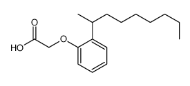 2-(2-nonan-2-ylphenoxy)acetic acid Structure