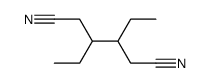 3.4-diethyladiponitrile结构式