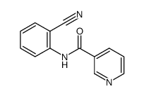 N-(2-cyanophenyl)nicotinamide Structure