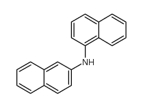 1,2'-Dinaphthylamine structure