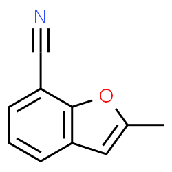7-Benzofurancarbonitrile,2-methyl- Structure