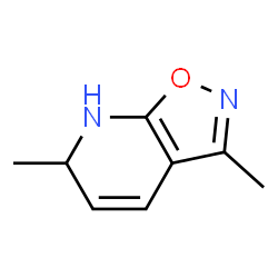 Isoxazolo[5,4-b]pyridine, 6,7-dihydro-3,6-dimethyl- (9CI) Structure