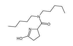 5-oxo-N,N-dipentylpyrrolidine-2-carboxamide picture