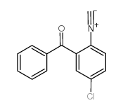 2-isocyano-5-chlorbenzophenone结构式