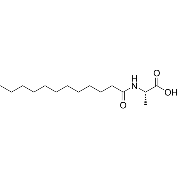 Lauroyl alanine structure