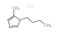 1H-Imidazole,1-butyl-5-methyl-, hydrochloride (1:1) picture