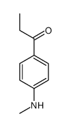 1-[4-(methylamino)phenyl]propan-1-one Structure