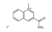 3-carbamoyl-1-methylquinolinium iodide Structure