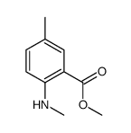 BENZOIC ACID, 5-METHYL-2-(METHYLAMINO)-, METHYL ESTER structure