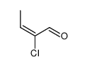 (E)-2-chlorobut-2-enal结构式