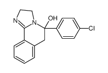 5-(4-Chlorophenyl)-2,3,5,6-tetrahydroimidazo[2,1-a]isoquinolin-5-ol Structure