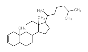 Cholest-2-ene, (5a)- structure