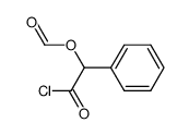 (α-Formyloxy)phenyl acetyl chloride结构式