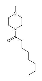 1-(4-methylpiperazin-1-yl)octan-1-one结构式