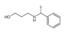 N-[(R)-α-methylbenzyl]-3-aminopropan-1-ol结构式