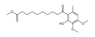 9-(2-Hydroxy-3,4-dimethoxy-6-methylbenzoyl)nonanoic acid methyl ester picture