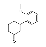 3-(2-methoxyphenyl)cyclohex-2-en-1-one Structure