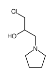 1-chloro-3-(1-pyrrolidinyl)-2-propanol Structure