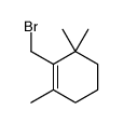 2-(bromomethyl)-1,3,3-trimethylcyclohexene Structure
