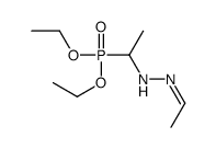 1-diethoxyphosphoryl-N-(ethylideneamino)ethanamine Structure