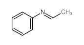 Benzenamine,N-ethylidene- Structure