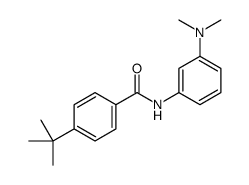 4-tert-butyl-N-[3-(dimethylamino)phenyl]benzamide Structure